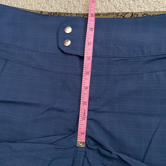 Lululemon rare Trail Trouzher blue plaid with hint of grey 4 - Picture 13 of 13